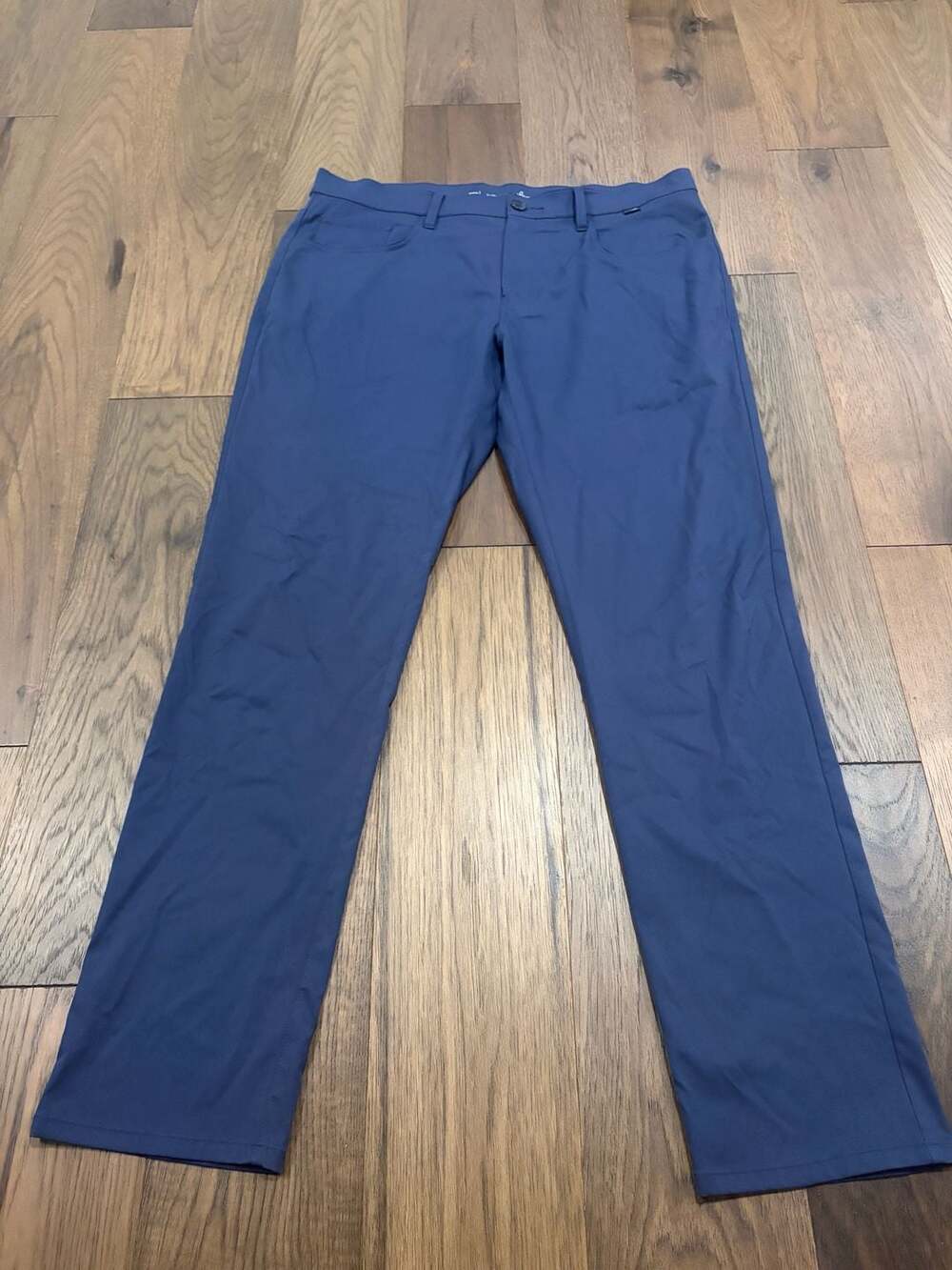 TravisMathew Golf Pants Size 35 Blue Performance Polyester